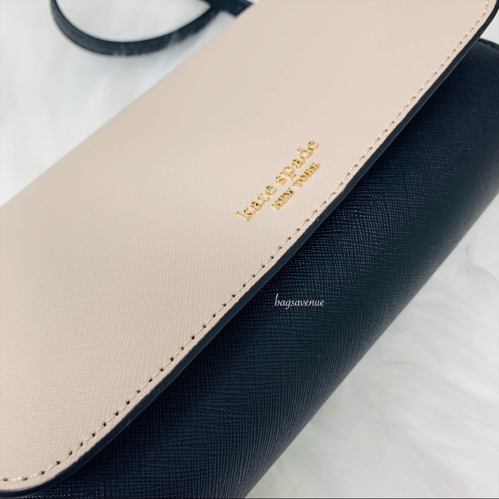 Small flap black crossbody Kate spade Cameron - Picture 7 of 10